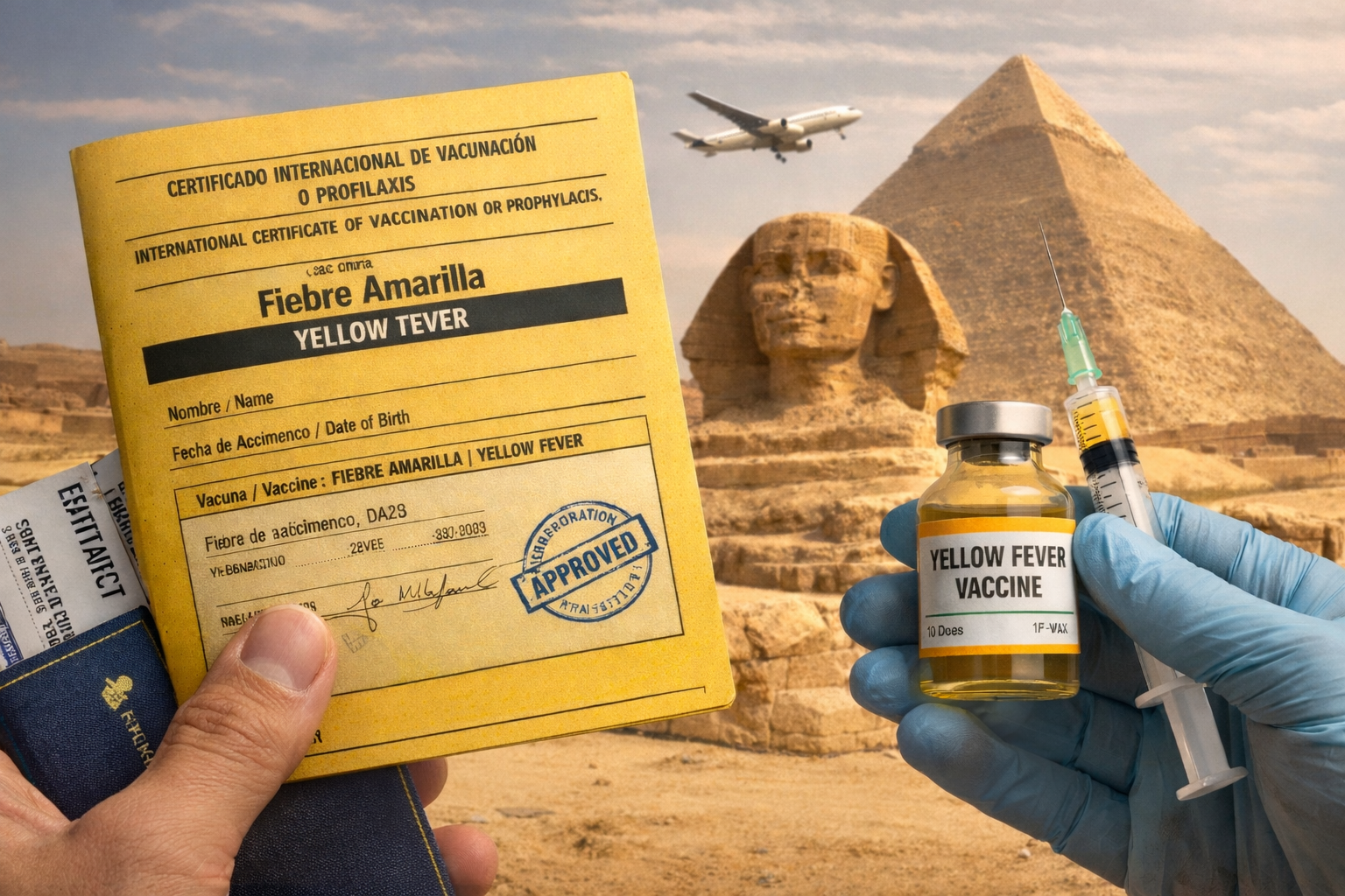 Importante: Requisito de Vacuna Fiebre Amarilla - Egipto