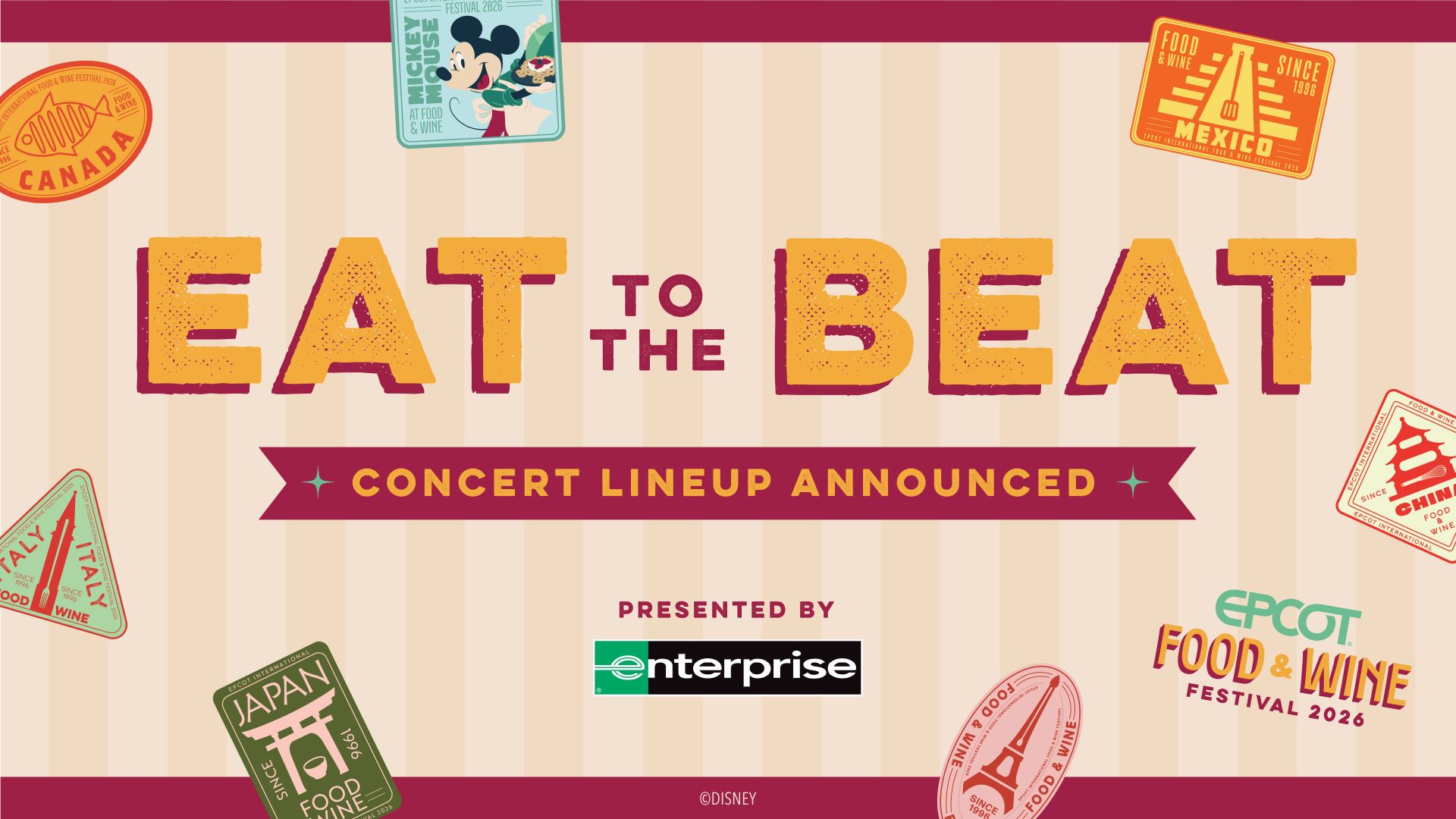 Eat to the Beat vuelve a EPCOT en 2026