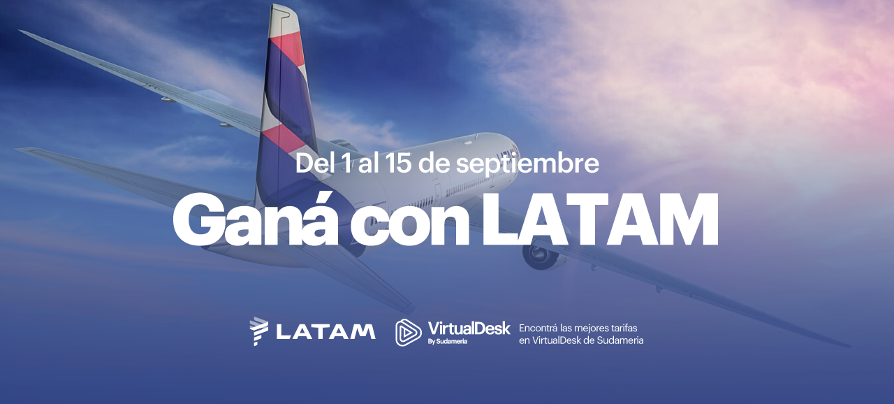 BASES Y CONDICIONES – GANÁ CON LATAM AIRLINES Y SUDAMERIA