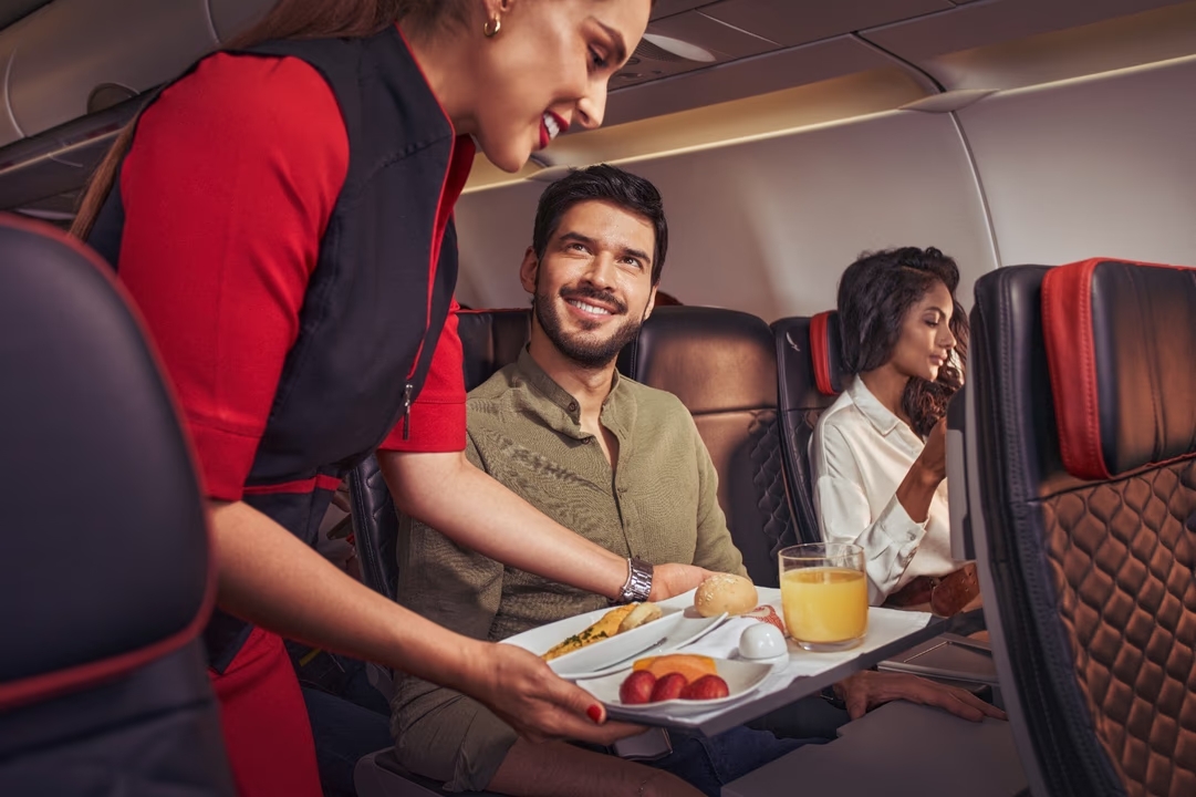 Avianca preselección de menú a bordo con INSIGNIA