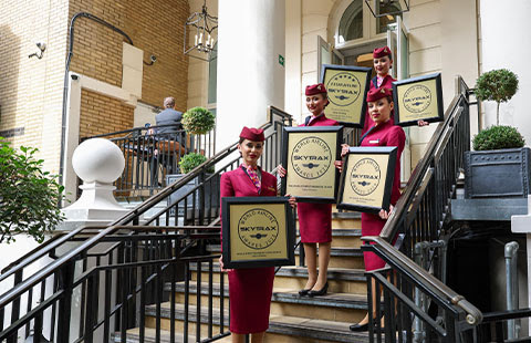 Qatar Airways gana cuatro prestigiosos premios Skytrax