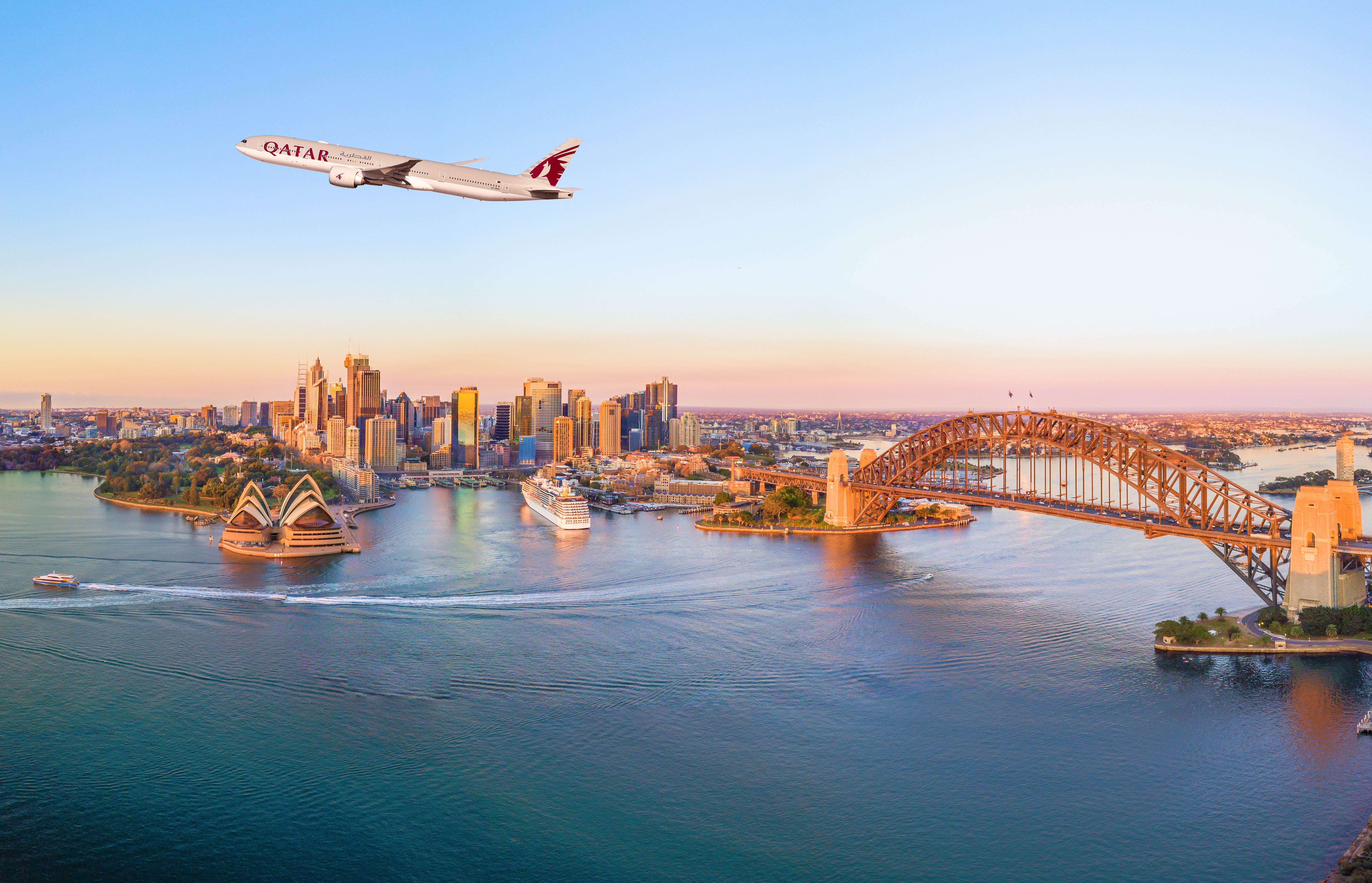 Qatar Aumento de la conectividad con Australia