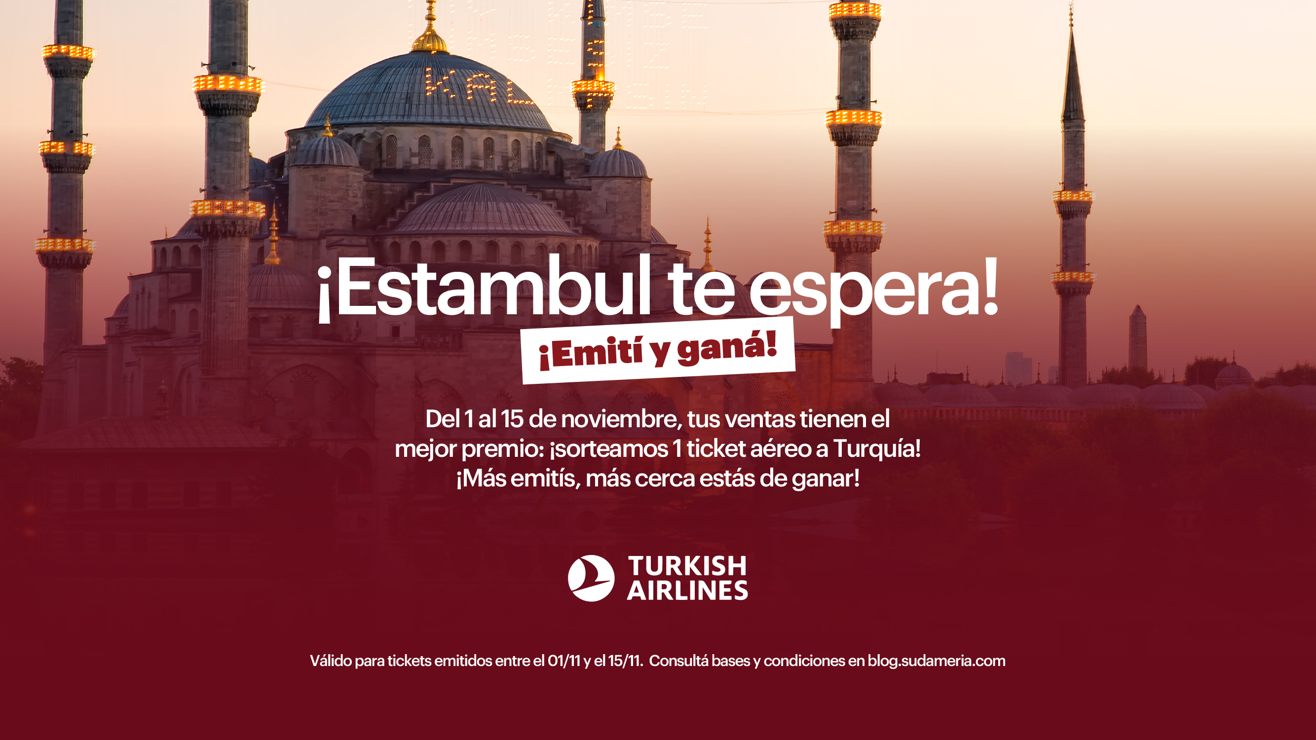 ¡ESTAMBUL TE ESPERA! EMITÍ Y GANÁ