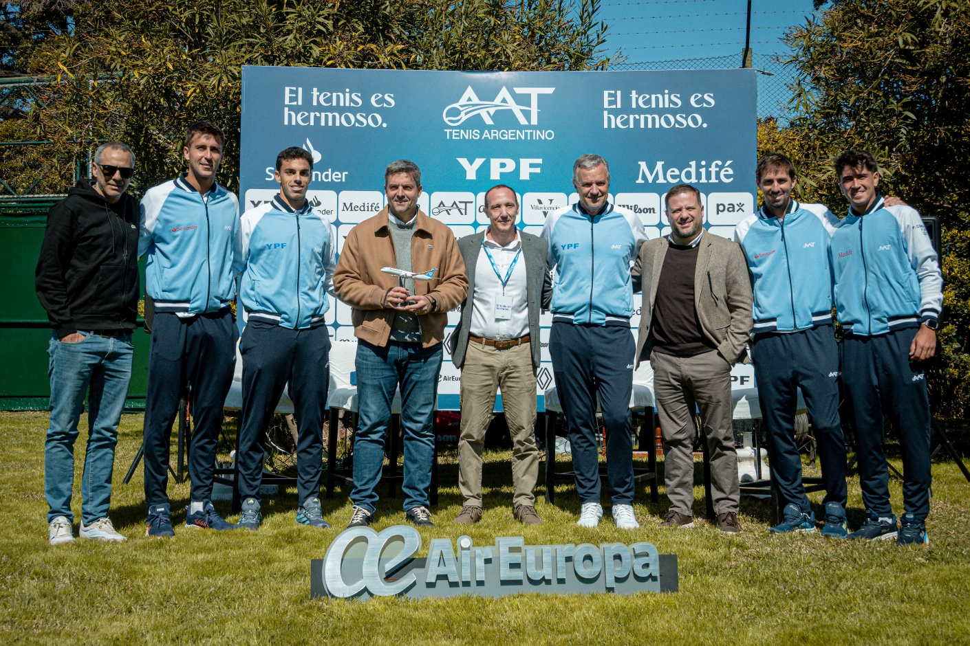  Air Europa y la Asociación Argentina de Tenis renuevan su alianza estratégica